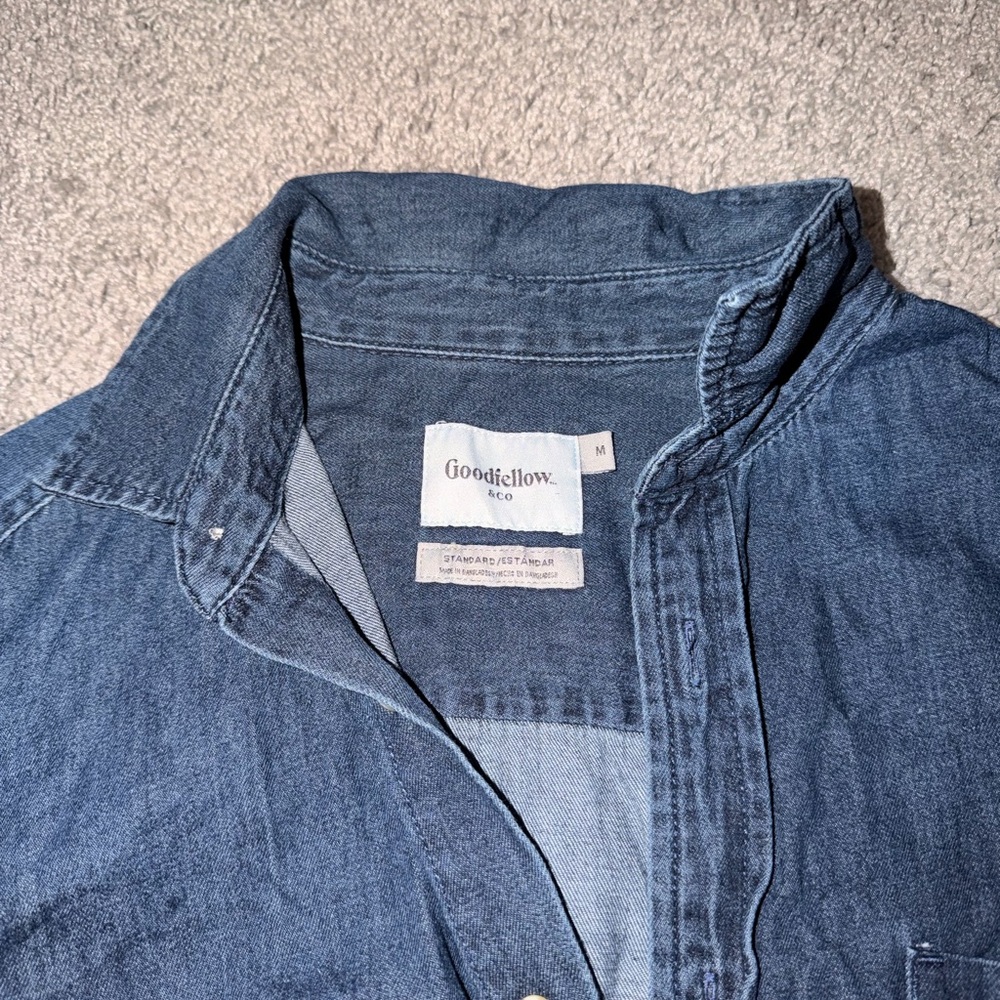 Goodfellow & Co Blue Casual Button Down Shirt